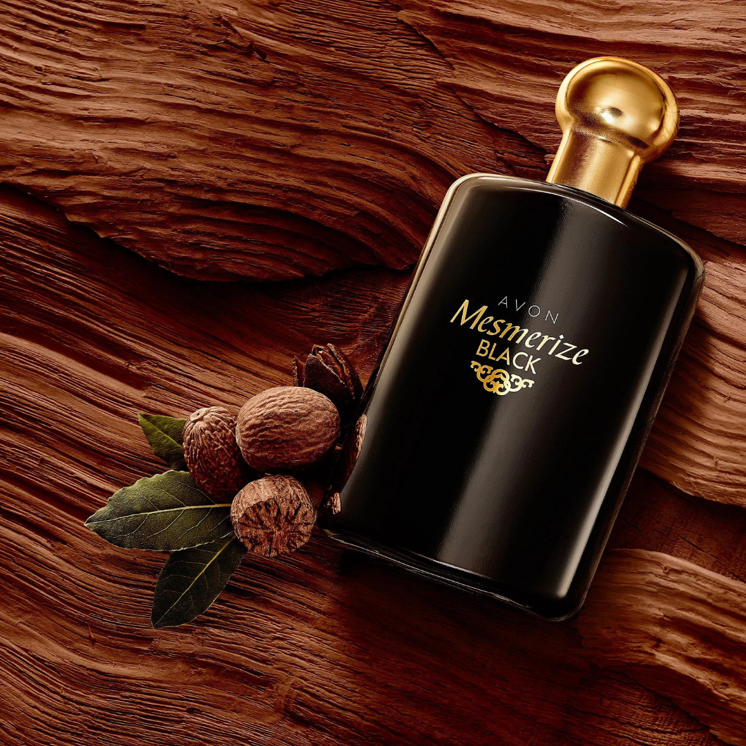 Avon Mesmerize Black Eau De Toilette Cologne Spray 3 4 Oz - Premium Beauty Product