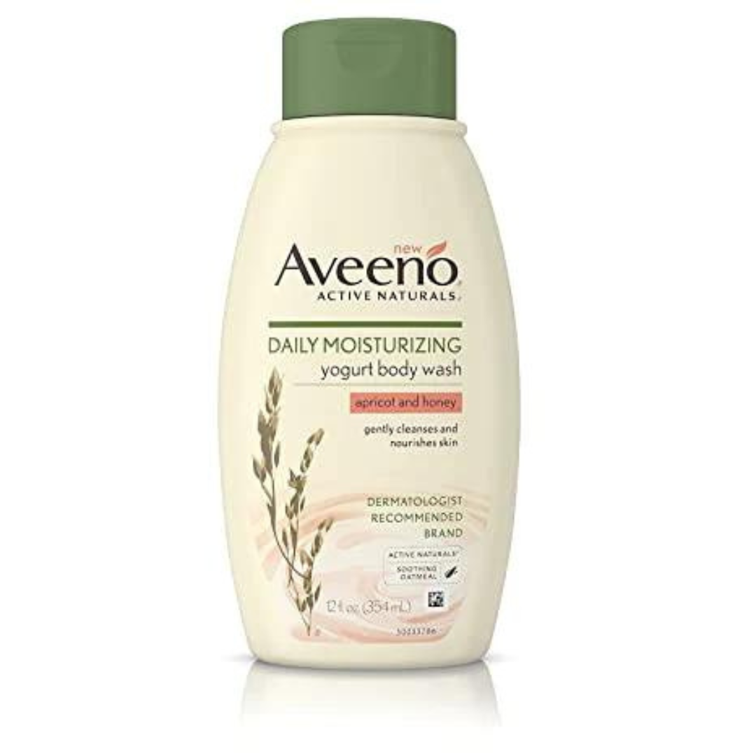 Aveeno Active Naturals Yogurt Body Wash 354ml | 12oz - Premium Beauty Product