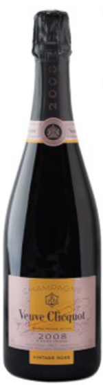 2008 Veuve Clicquot Ponsardin Vintage Brut Rose, Champagne, France (750ml)