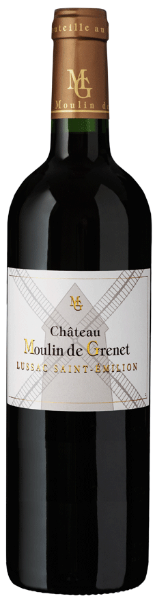 2022 Chateau Moulin de Grenet, Lussac-Saint-Emilion, France (750ml)