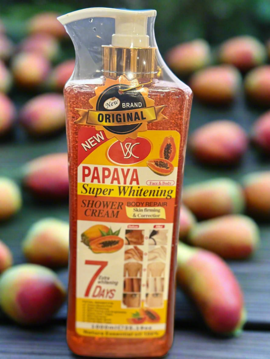 VSC Papaya Face & Body Super Shower Cream for Skin Firming & - Premium Beauty Product