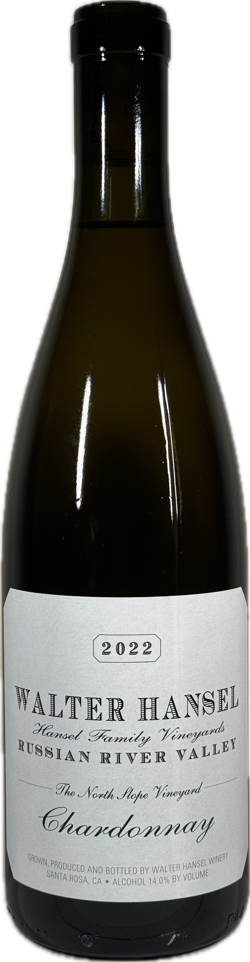 2022 Walter Hansel 'The North Slope' Chardonnay, Russian River Valley, USA (750ml)