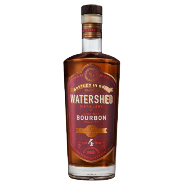 Watershed Distillery Bottled-In-Bond Bourbon Whiskey, Ohio, USA (750ml)