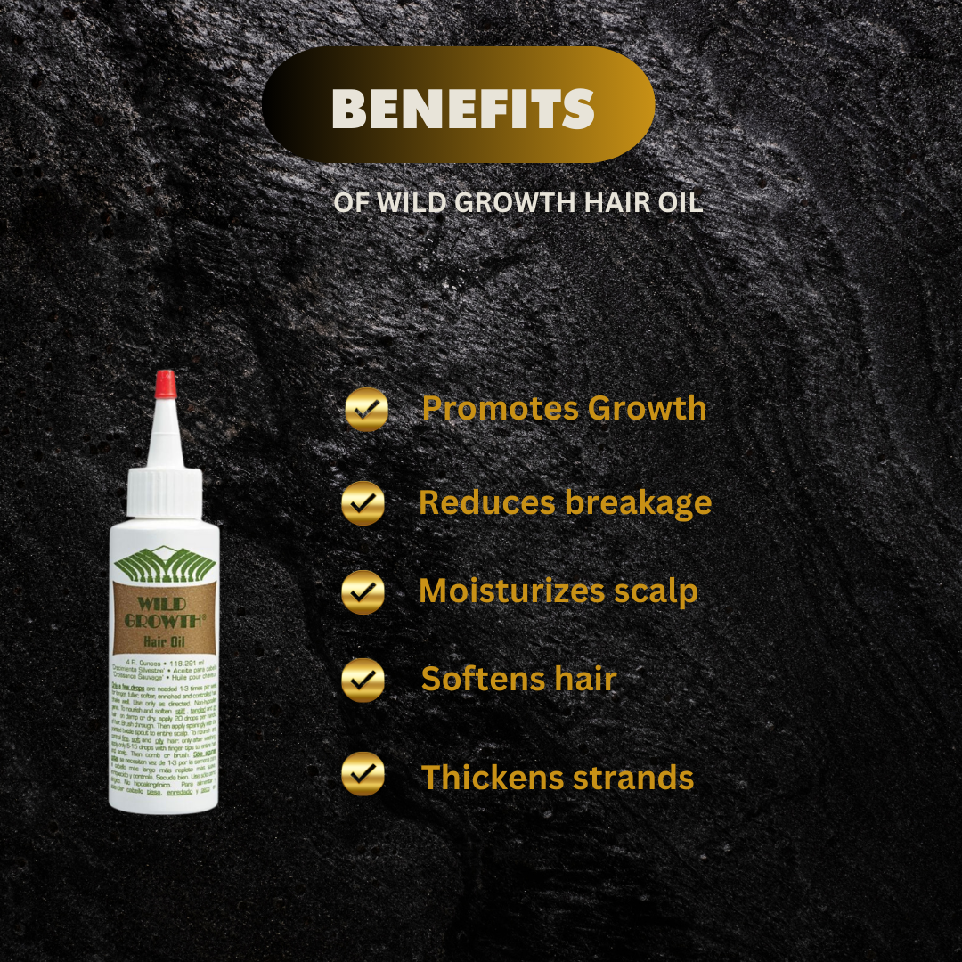 Wild Growth Hair Oil 4 Oz - Premium Beauty Product