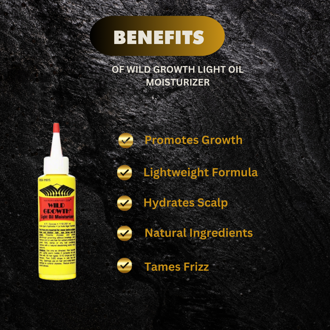 Wild Growth Light Oil Moisturizer 4 Oz - Premium Beauty Product