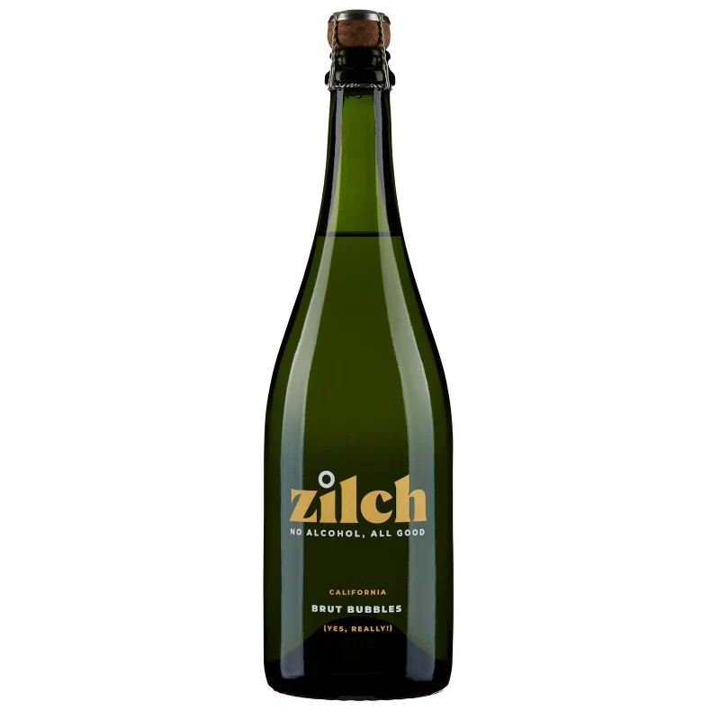 Zilch Zero-Alcohol Brut Bubbles, California, USA (750ml)