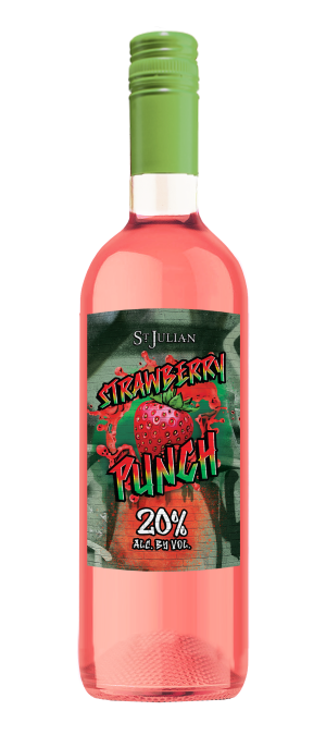 NV St. Julian Winery Strawberry Punch Michigan, USA (750ml)