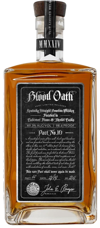 Blood Oath Pact No. 10 Kentucky Straight Bourbon Whiskey, USA (750ml)