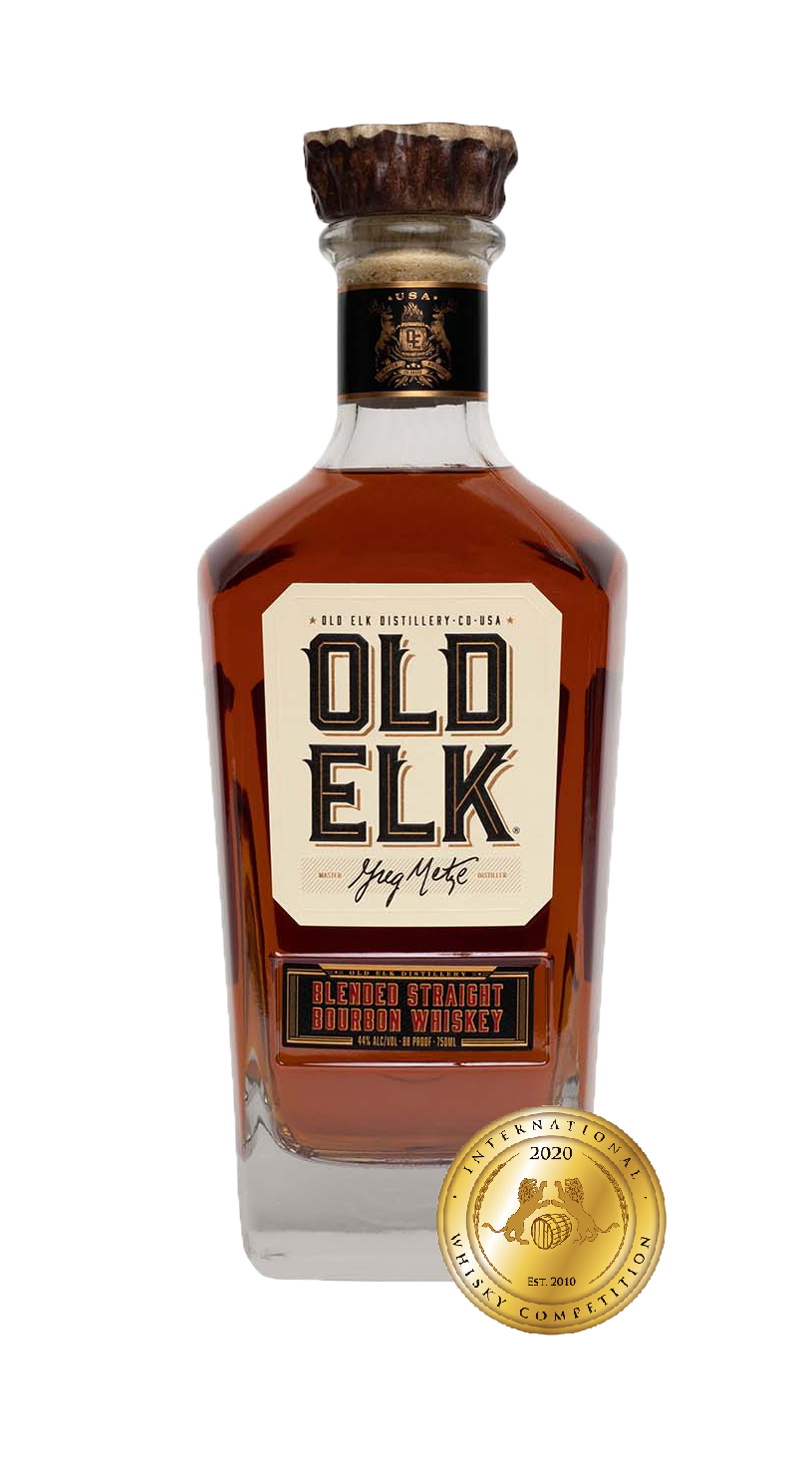 Old Elk Blended Straight Bourbon Whiskey Colorado, USA (750ml)
