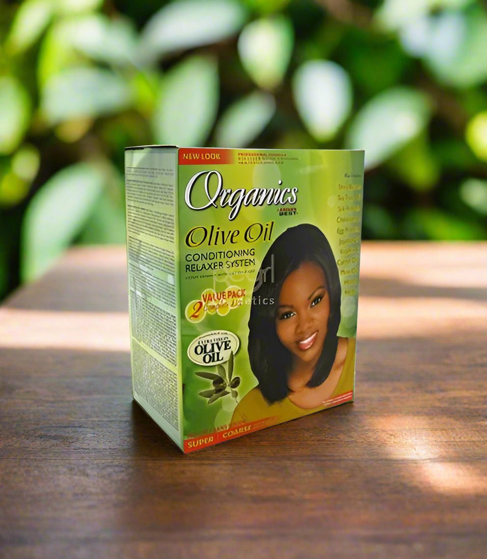 Africa's Best Organic Olive Conditioning Relaxer System Twin - Premium Beauty Product