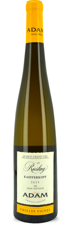 2019 Jean-Baptiste Adam Riesling Vieilles Vignes Kaefferkopf, Alsace Grand Cru, France (750ml)