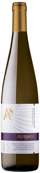 Aurora Cellars Gewurztraminer Medium Sweet, Leelanau Peninsula, USA (750ml)