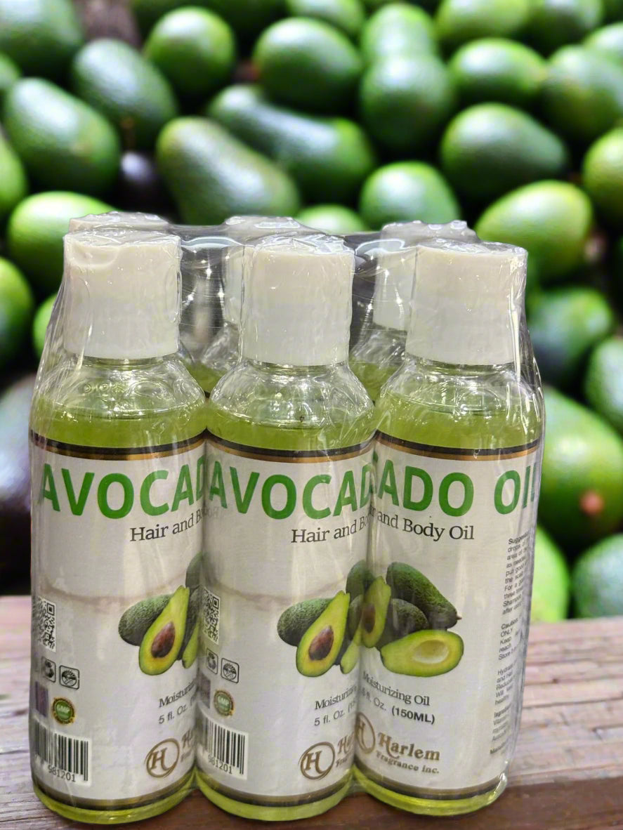 Harlem Fragrance Hair & Body Massage OIl Avocado  5 Oz 150 M - Premium Beauty Product