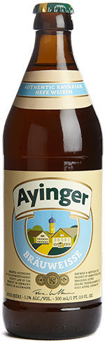 (20pk) Ayinger Brauweisse Hefeweizen Beer, Germany (500 ml)