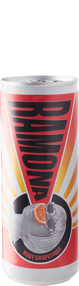 NV Ramona Ruby Grapefruit, Italy  (12 x 4 pk cans, 250ml)