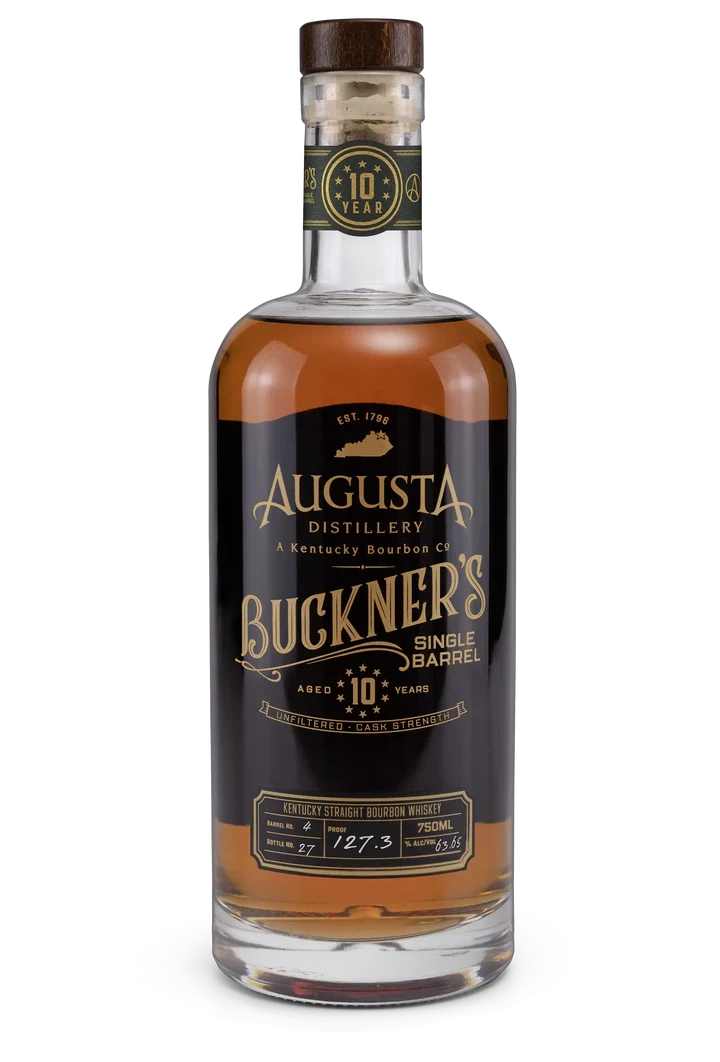 Augusta Distillery 'Buckner's' Single Barrel 10 Year Old Straight Bourbon Whiskey, Kentucky, USA (750ml)