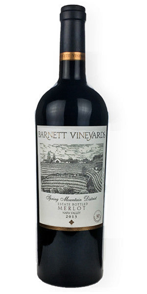2021 Barnett Vineyards Merlot, Spring Mountain District, USA (750ml)