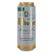 (24pk cans)-Bitburger Premium Pilsner Beer, Germany (500ml)
