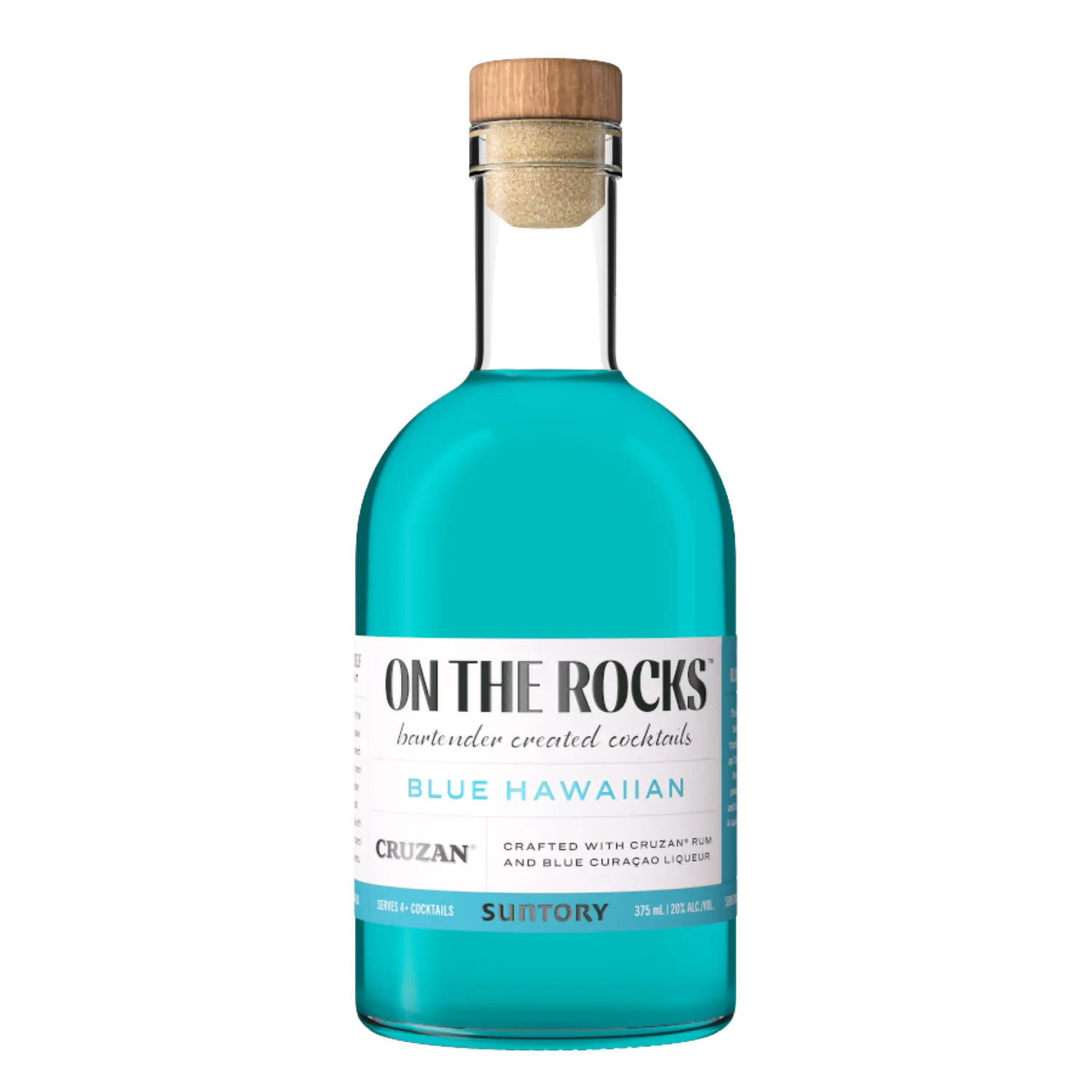 On The Rocks Premium Cocktails 'The Blue Hawaiian' USA (375ml)