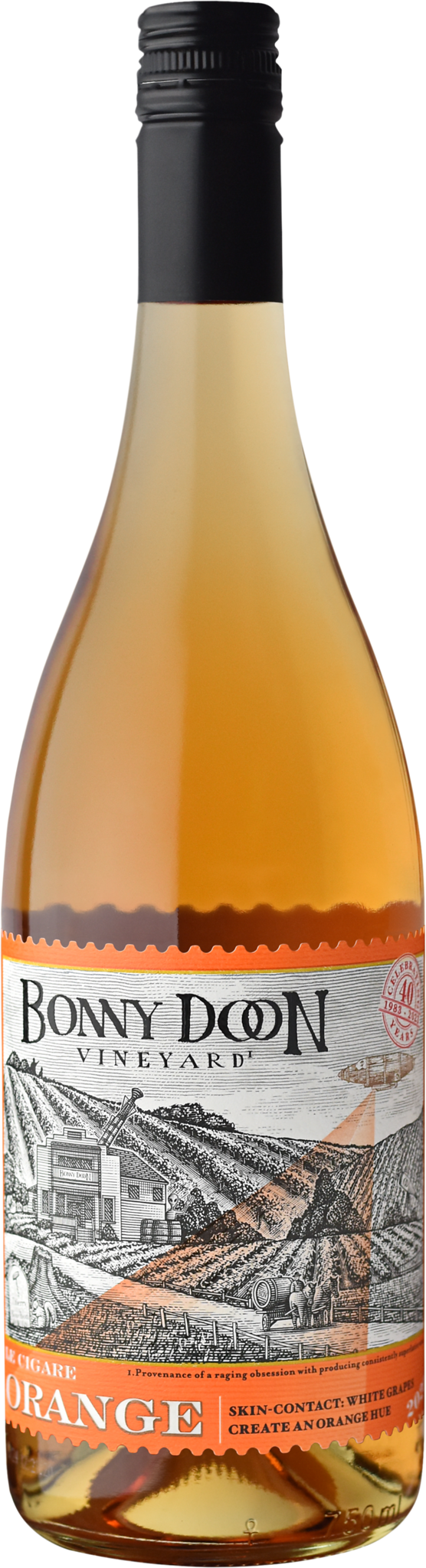 2023 Bonny Doon Vineyard Le Cigare Orange, Central Coast, USA (750ml)