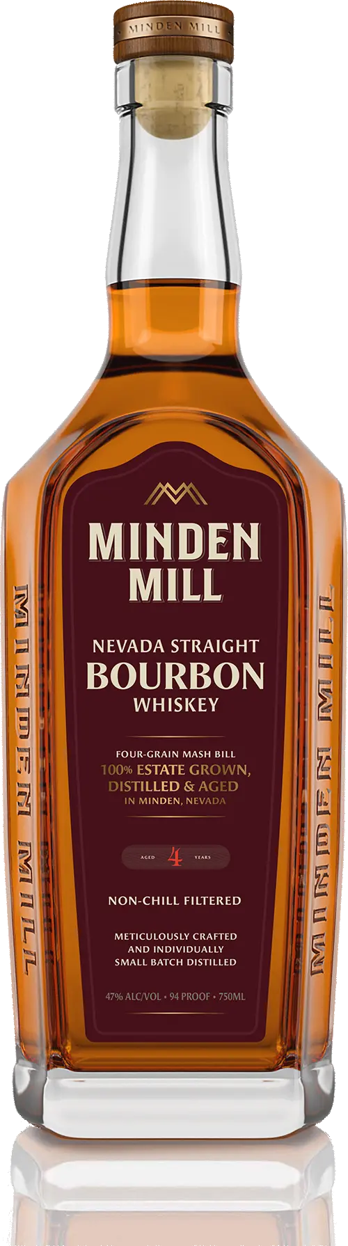 Minden Mill Nevada Straight Bourbon Whiskey, USA (750ml)