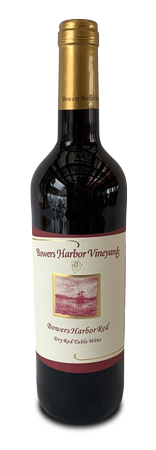NV Bowers Harbor Vineyards 'Bowers Harbor' Red, Lake Michigan Shore, USA (750ml)