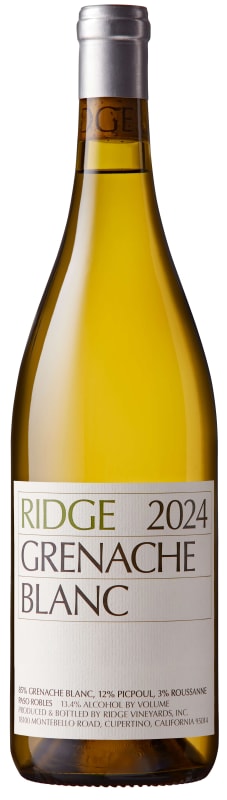 2024 Ridge Vineyards Grenache Blanc, Paso Robles, USA (750ml)