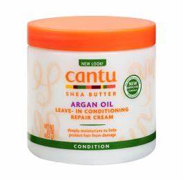 Cantu Argan Oil Leave In Conditioning Repair Cream 16 Oz - Premium Beauty Product