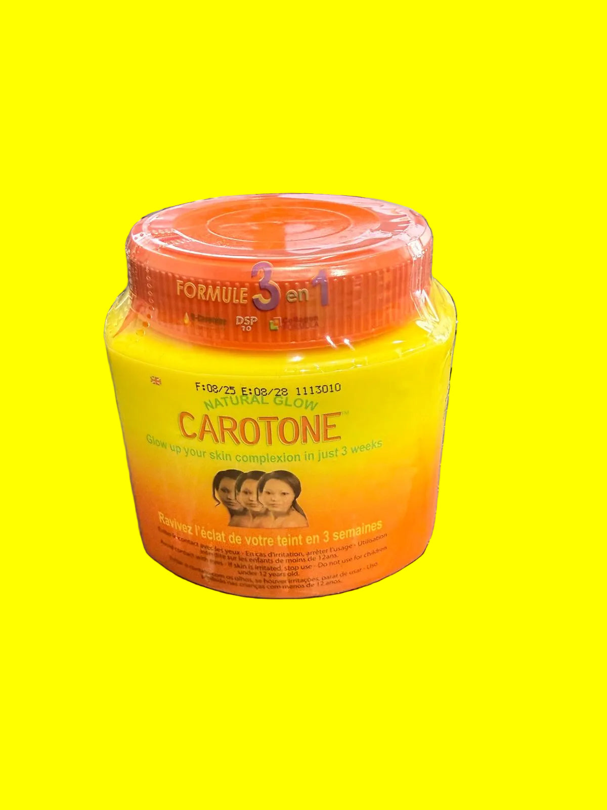Carotone Cream Jar 300 Ml Damaged Leaked - Premium Beauty Product