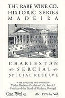 NV The Rare Wine Co. Historic Series Charleston Sercial Special Reserve by Barbeito, Madeira, Portugal (750ml)