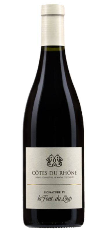 2023 Chateau de la Font du Loup Cotes du Rhone Signature, France (750ml)