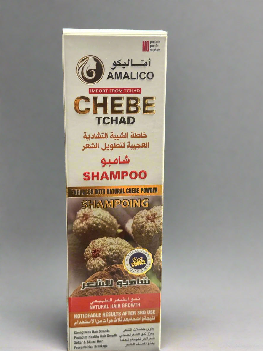 Amalico Chebe Tchad Shampoo With Natural Chebe Powder  250 M - Premium Beauty Product