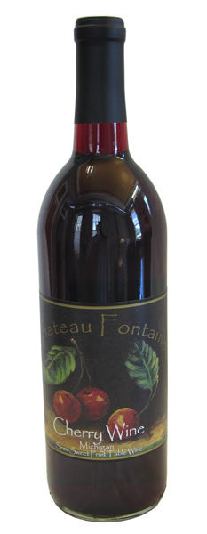 NV Chateau Fontaine Cherry Wine, Leelanau Peninsula, USA (750ml)