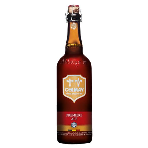 Chimay "Red" Premiere Dark Ale Beer, Belgium (750ml)