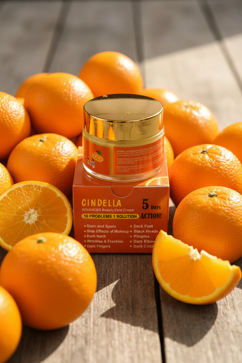 Cindella Advanced Beauty Face Cream Vitamin C Orange Essence - Premium Beauty Product