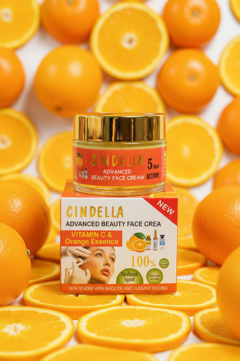 Cindella Advanced Beauty Face Cream Vitamin C Orange Essence - Premium Beauty Product