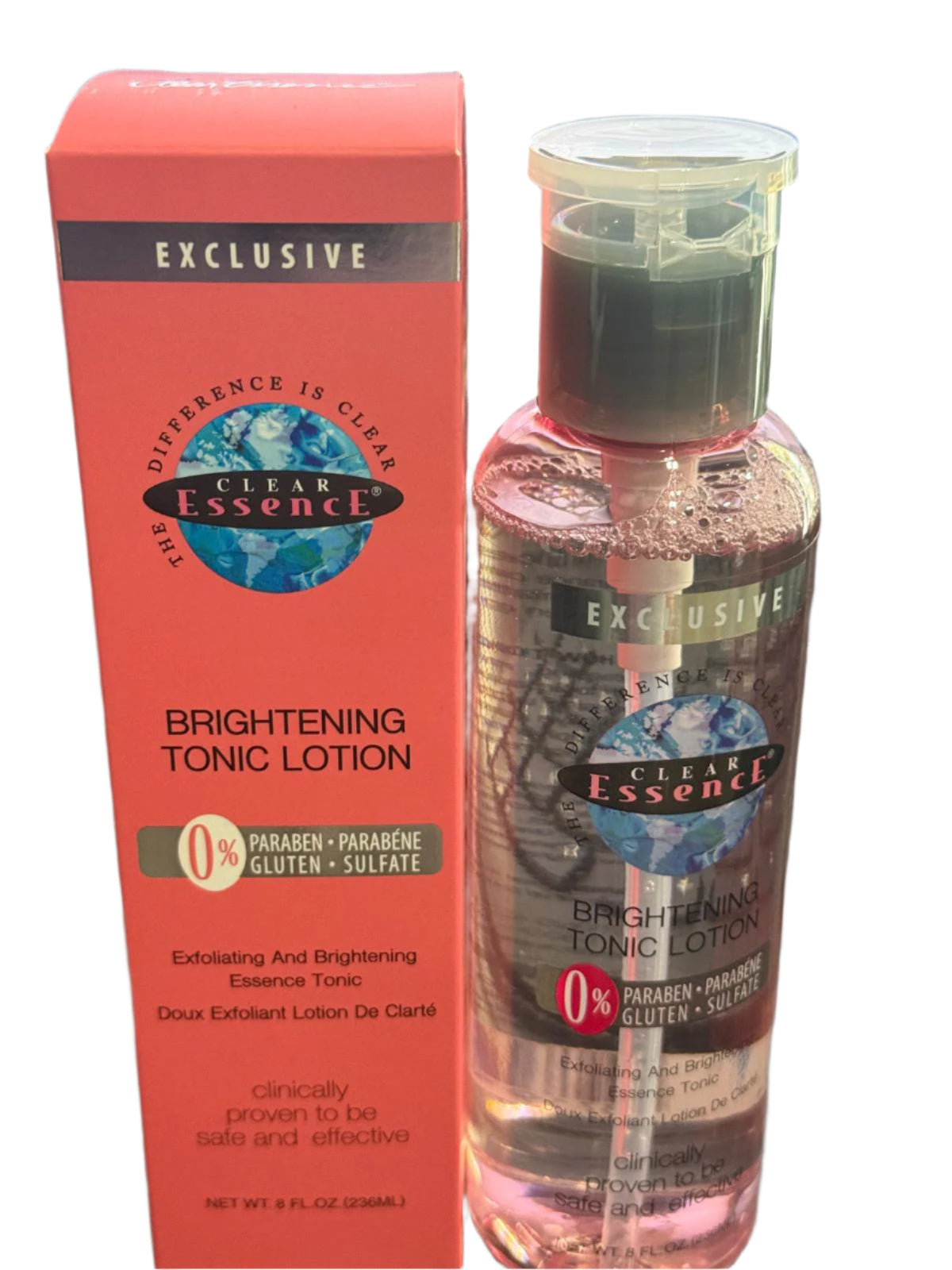 Clear Essence  Brightening Tonic Lotion 8 Oz 236 Ml - Premium Beauty Product
