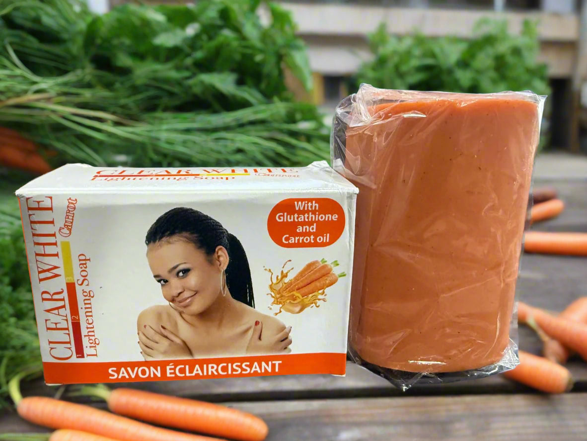 Clear White Soap With Glutathone  And Carrot 250 Grm - Premium Beauty Product