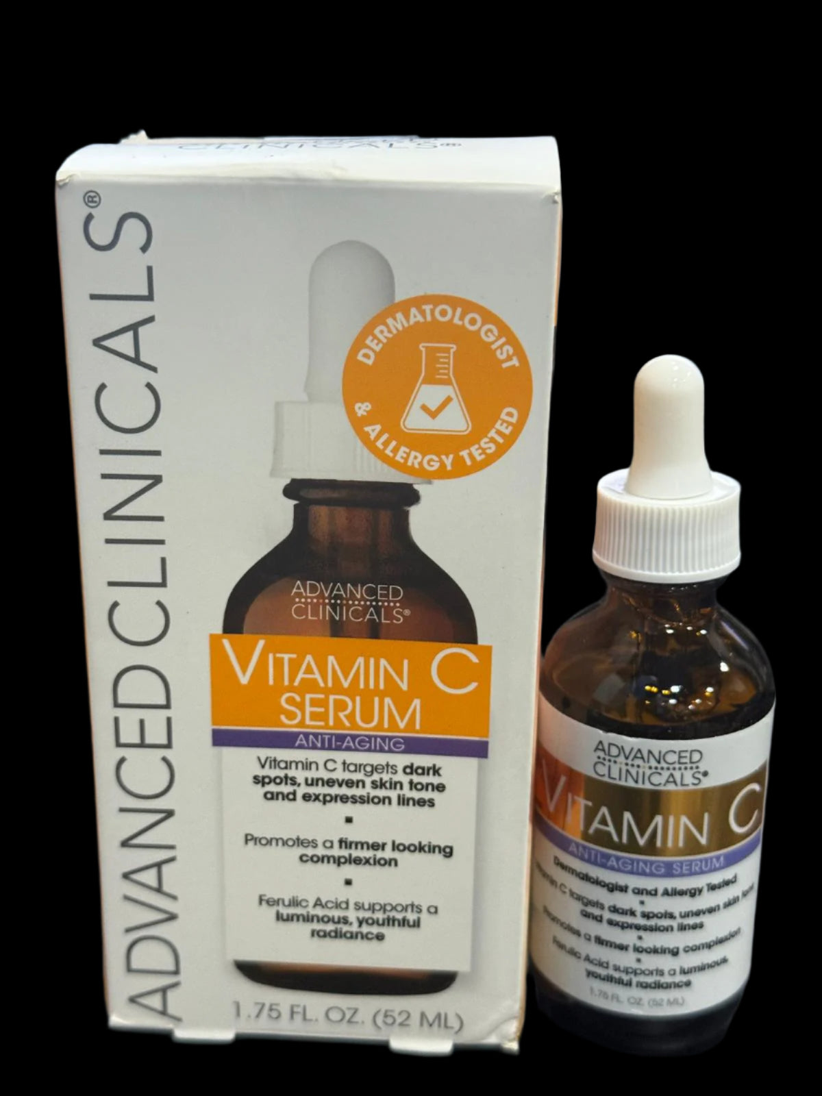 Advanced Clinicals Vitamin C Serum Anti Aging 1 75 Oz - Premium Beauty Product