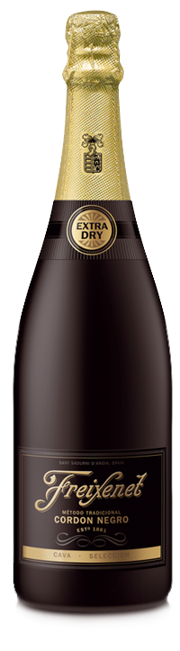 NV Freixenet Cordon Negro Extra Dry Cava, Catalonia, Spain (750ml)