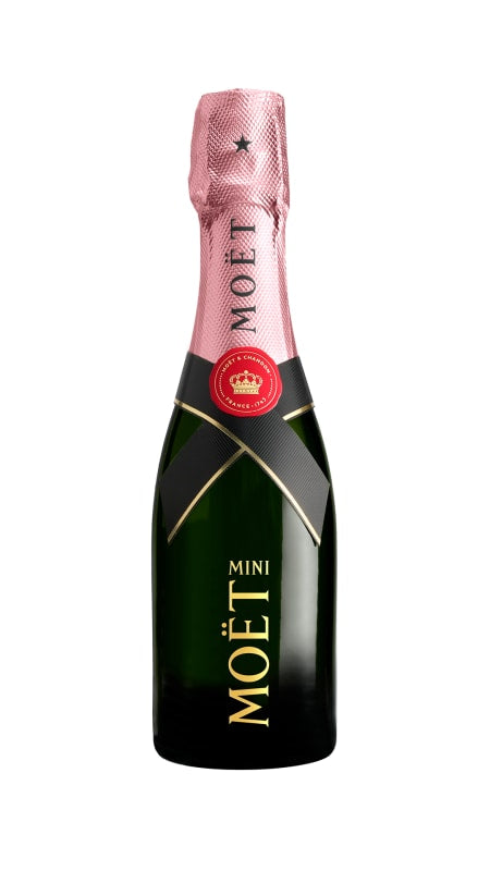 NV Moet & Chandon Brut Rose, Champagne, France (187ml QUARTER BOTTLE)