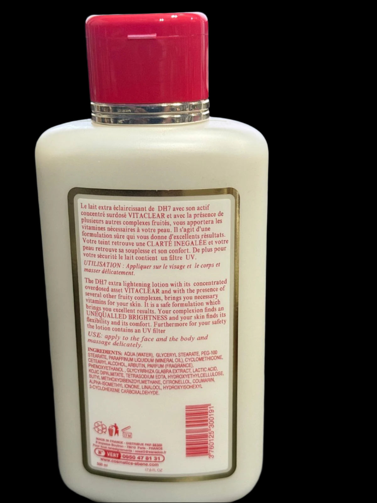 Dh7 Extra Complexion Lotion With Vitaclear 16 9 Oz - Premium Beauty Product