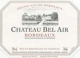 2015 Chateau Bel-Air, Bordeaux, France (750ml)