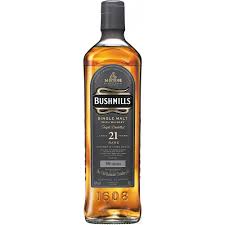 Bushmills 21 Year Old Single Malt Irish Whiskey, County Antrim, Northern Ireland (750ml)