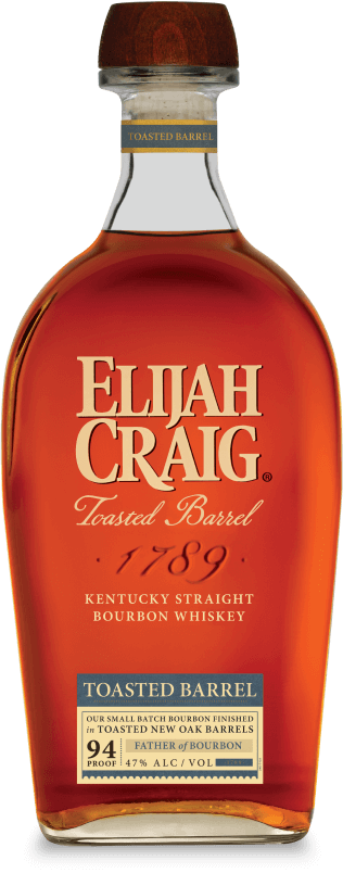 Elijah Craig Toasted Barrel Straight Bourbon Whiskey, Kentucky, USA (750ml)