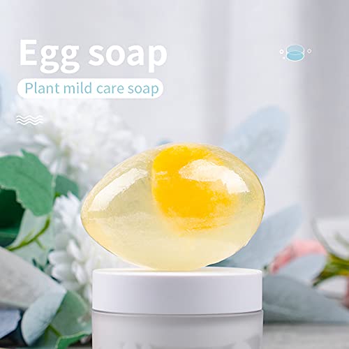Premium Egg Soap Natural Essential Oil Cleansing Bar For Fac - Premium Beauty Product