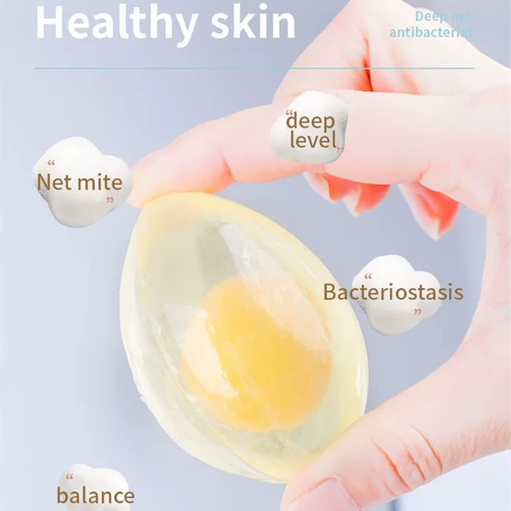 Premium Egg Soap Natural Essential Oil Cleansing Bar For Fac - Premium Beauty Product