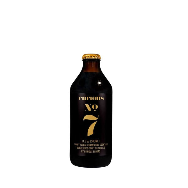 (24pk) Curious Elixir No.7 Non-Alcoholic Cocktail, USA (11.5oz bottles)