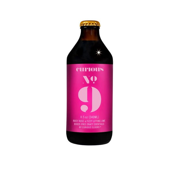 (24pk) Curious Elixir No.9 Non-Alcoholic Cocktail, USA (11.5oz bottles)