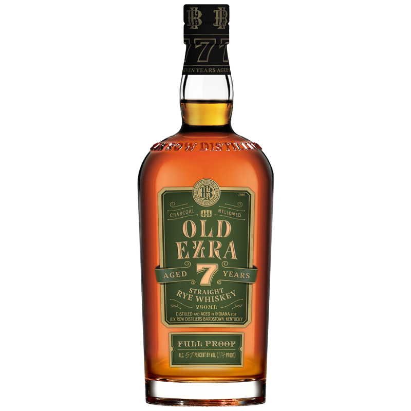 Old Ezra Brooks 7 Years Old Full Proof Kentucky Straight Rye Whiskey, USA (750ml)